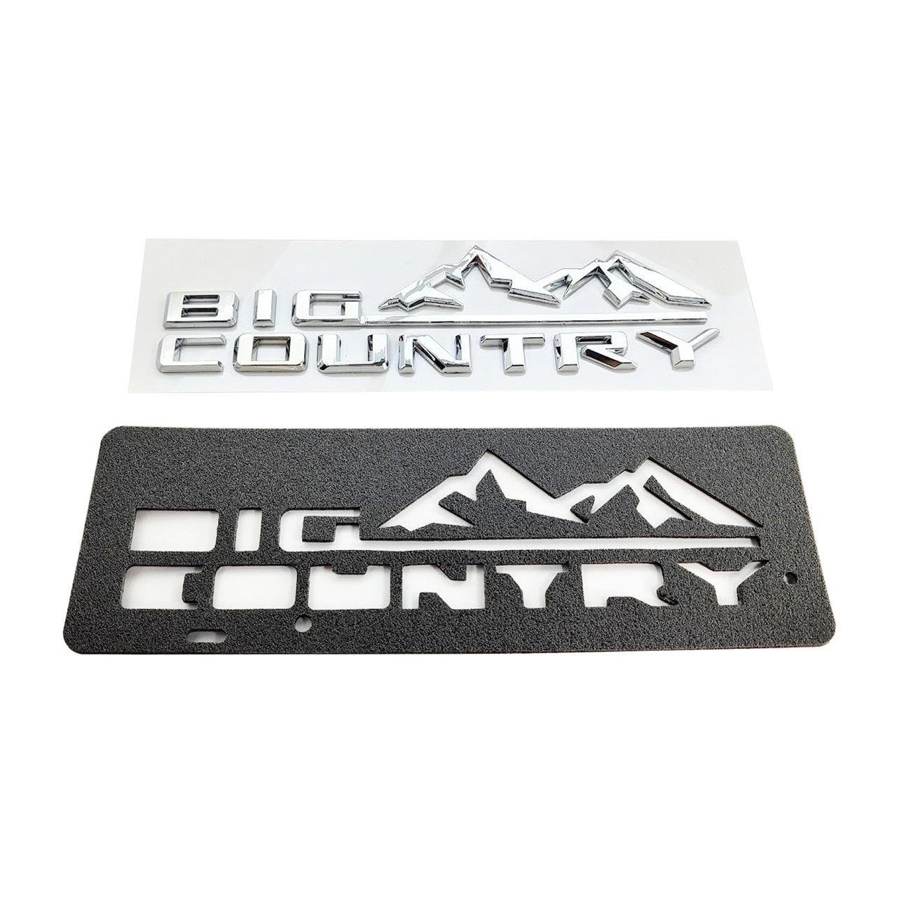 Big Country Emblem (fits Silverado Sierra Tahoe F150 Universal)
