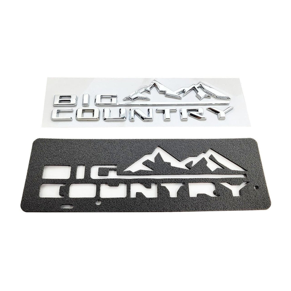 Big Country Emblem (fits Silverado Sierra Tahoe F150 Universal)