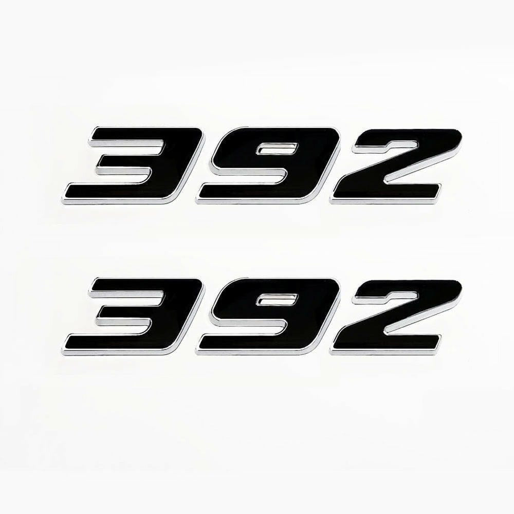 392 Emblem Pair (fits Mopar Hemi Charger Challenger) Badge