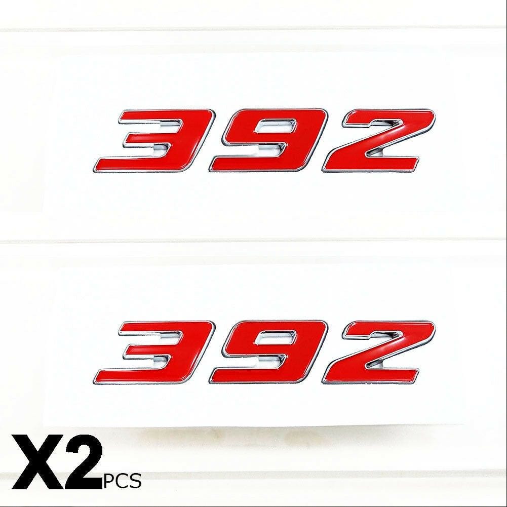392 Emblem Pair (fits Mopar Hemi Charger Challenger) Badge
