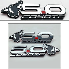 Howling Coyote 5.0 Fender & Decklid Emblem Package (fits 15-23 Mustang) VA 2-296-717