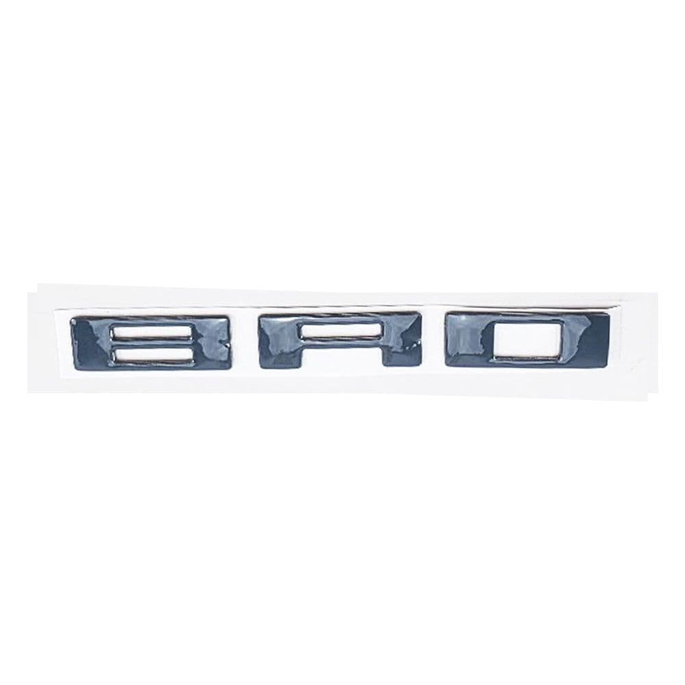 Raised Dash Letter Inserts (fits 21-26 Ford Bronco) AMP