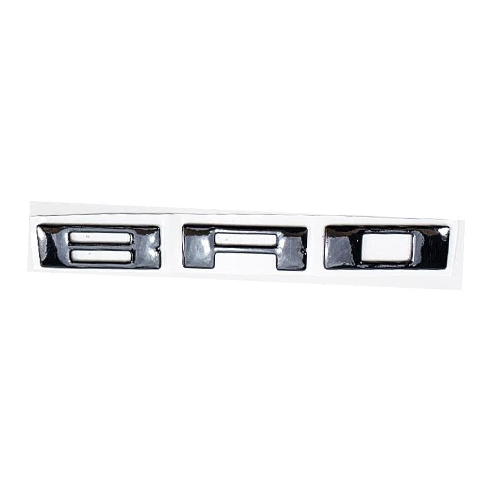 Raised Dash Letter Inserts (fits 21-26 Ford Bronco) AMP