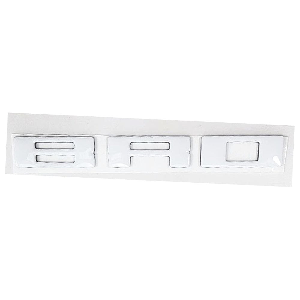Raised Dash Letter Inserts (fits 21-26 Ford Bronco) AMP