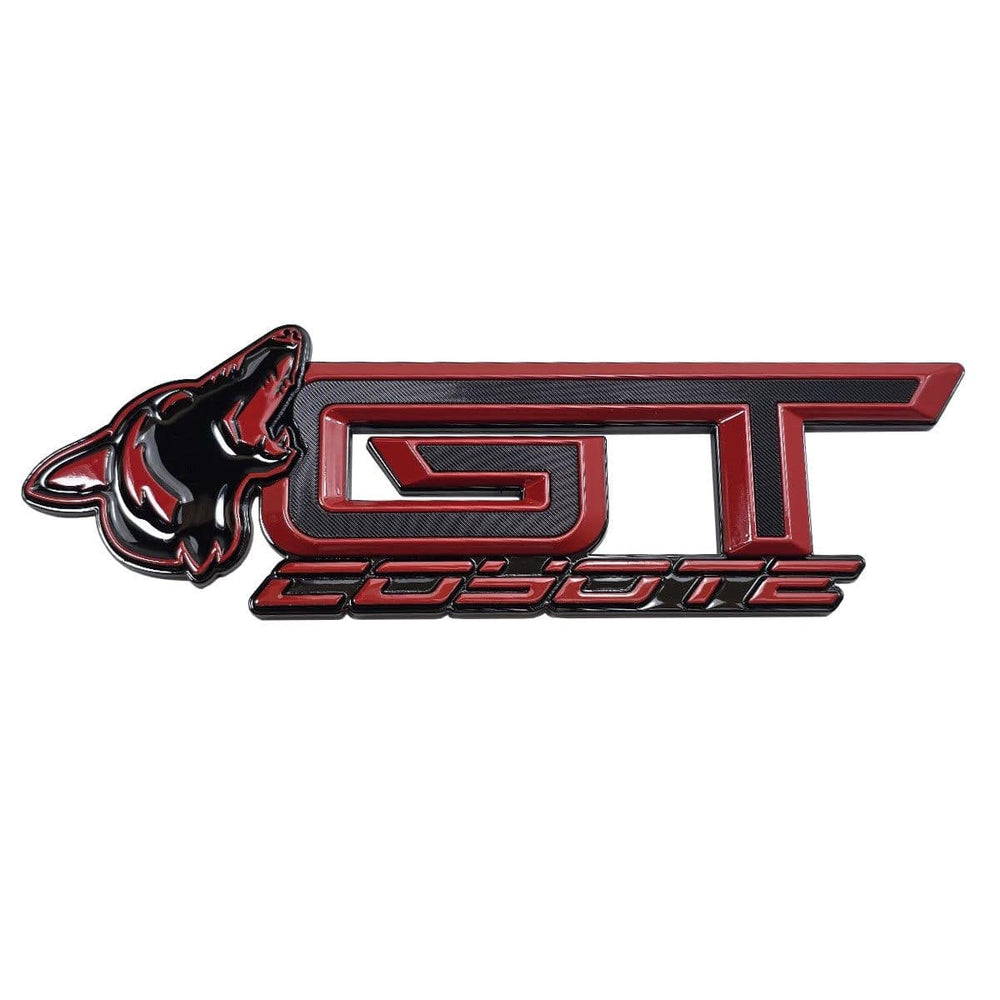 Howling Coyote GT Decklid Emblem (fits 24-26 Mustang & 15-23 Mustang) VA 2-478-404