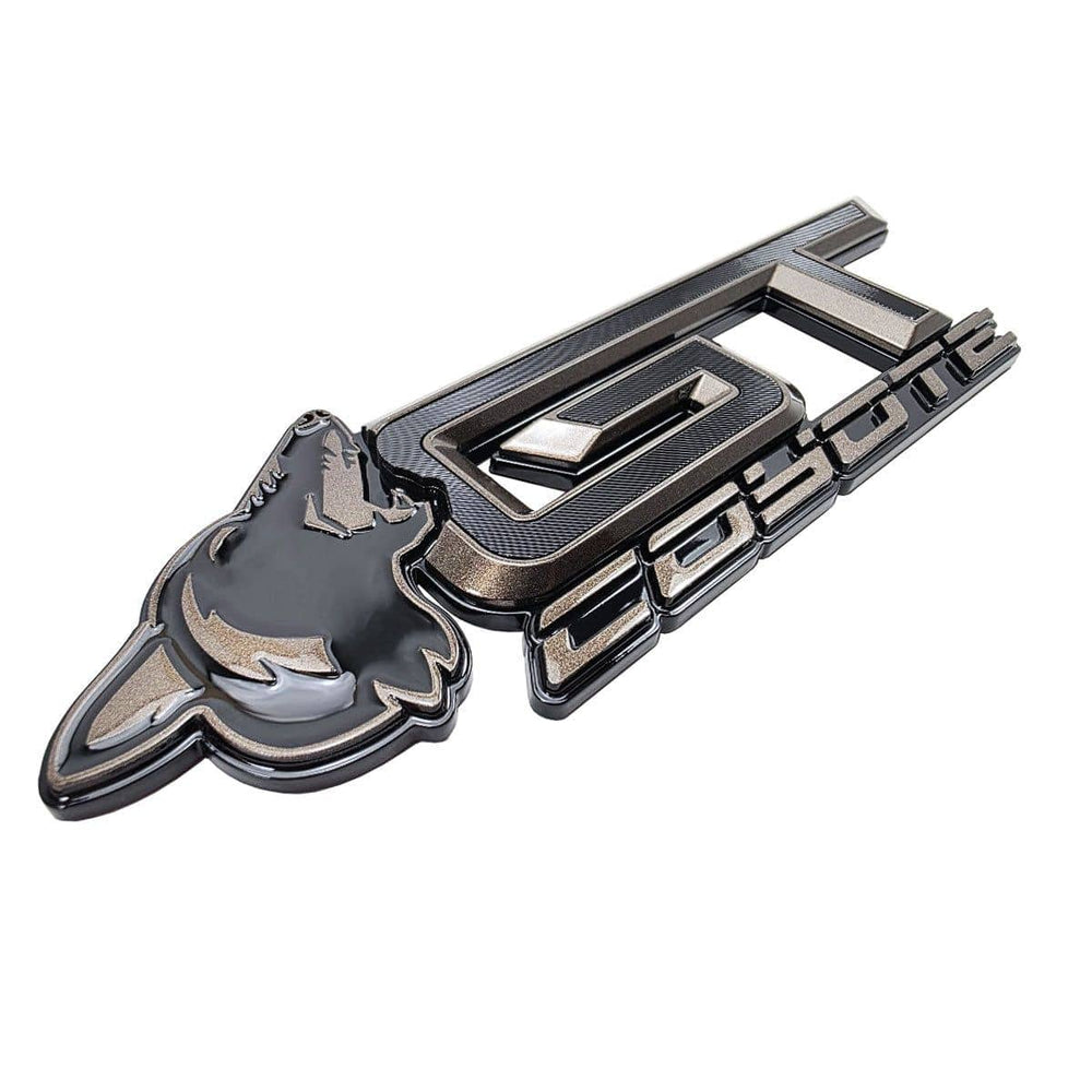 Howling Coyote GT Decklid Emblem (fits 24-26 Mustang & 15-23 Mustang) VA 2-478-404