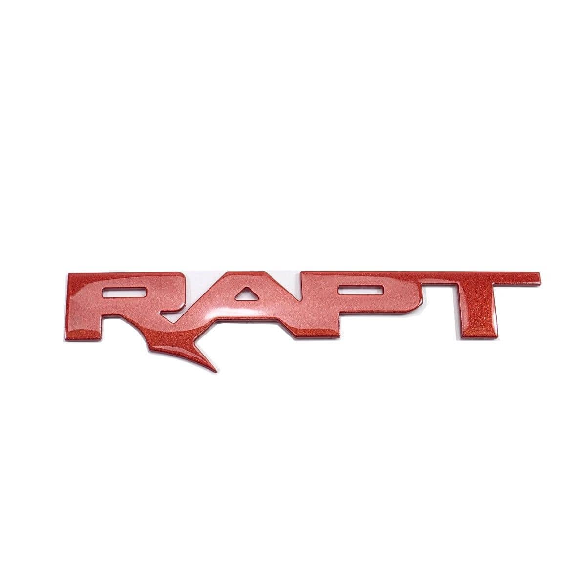 ABS Emblem Tailgate Inserts Letters with Claws (fits 22-26 Ford Bronco Raptor) AMP