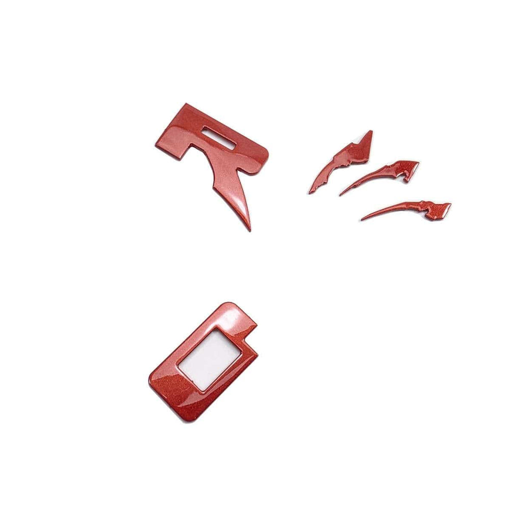 ABS Emblem Tailgate Inserts Letters with Claws (fits 22-26 Ford Bronco Raptor) AMP