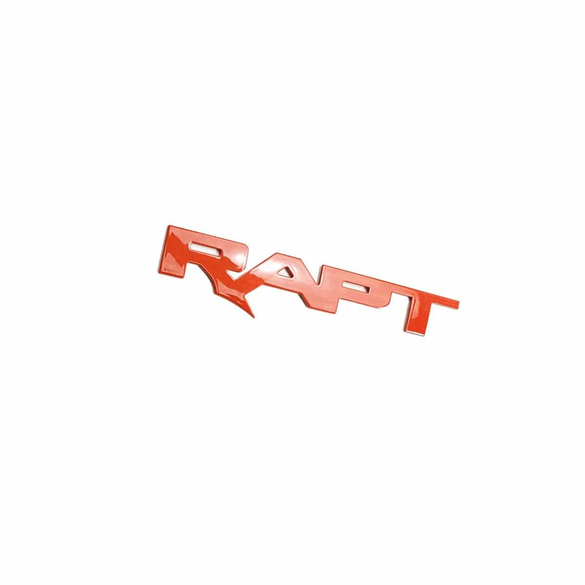 ABS Emblem Tailgate Inserts Letters with Claws (fits 22-26 Ford Bronco Raptor) AMP