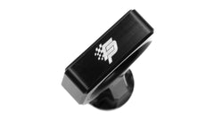 FP Billet Dip Stick Handle - Black top view