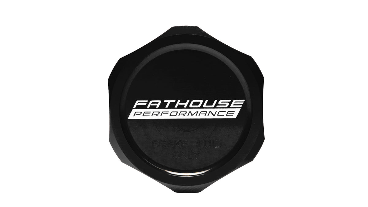 FP Billet Brake Master Cylinder Cap - Black