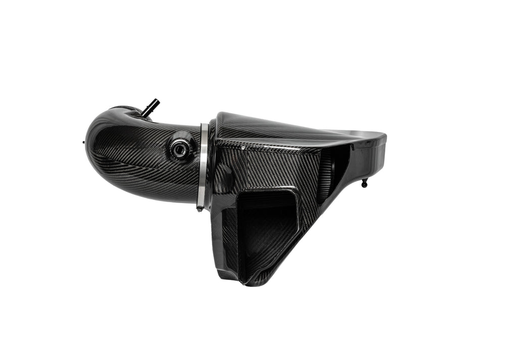 GT500 carbon fiber intake angle shot