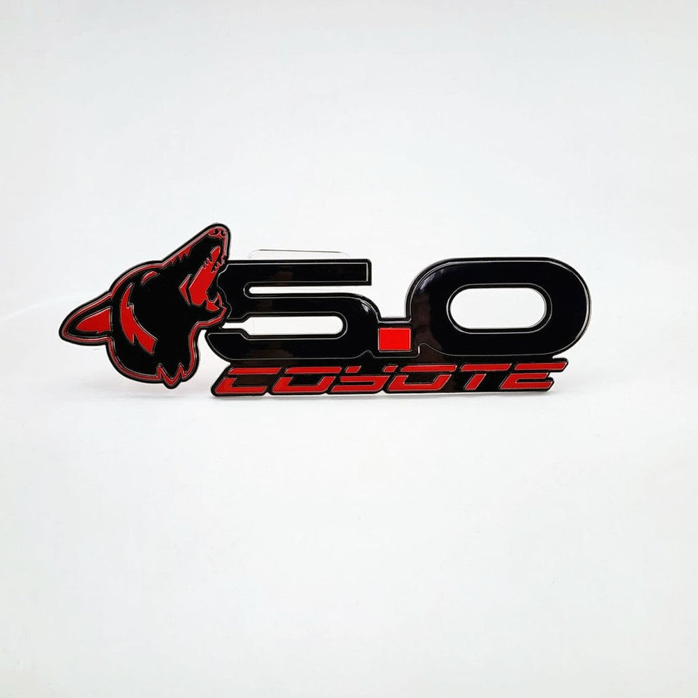 Howling Coyote Head Rear Deck Lid Emblem (fits 15-23 Mustangs & F150) VA 2-296-717