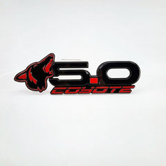 Howling Coyote Head Rear Deck Lid Emblem (fits 15-23 Mustangs & F150) VA 2-296-717