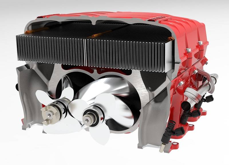 Whipple Hellcat Stage 2 Supercharger - angle