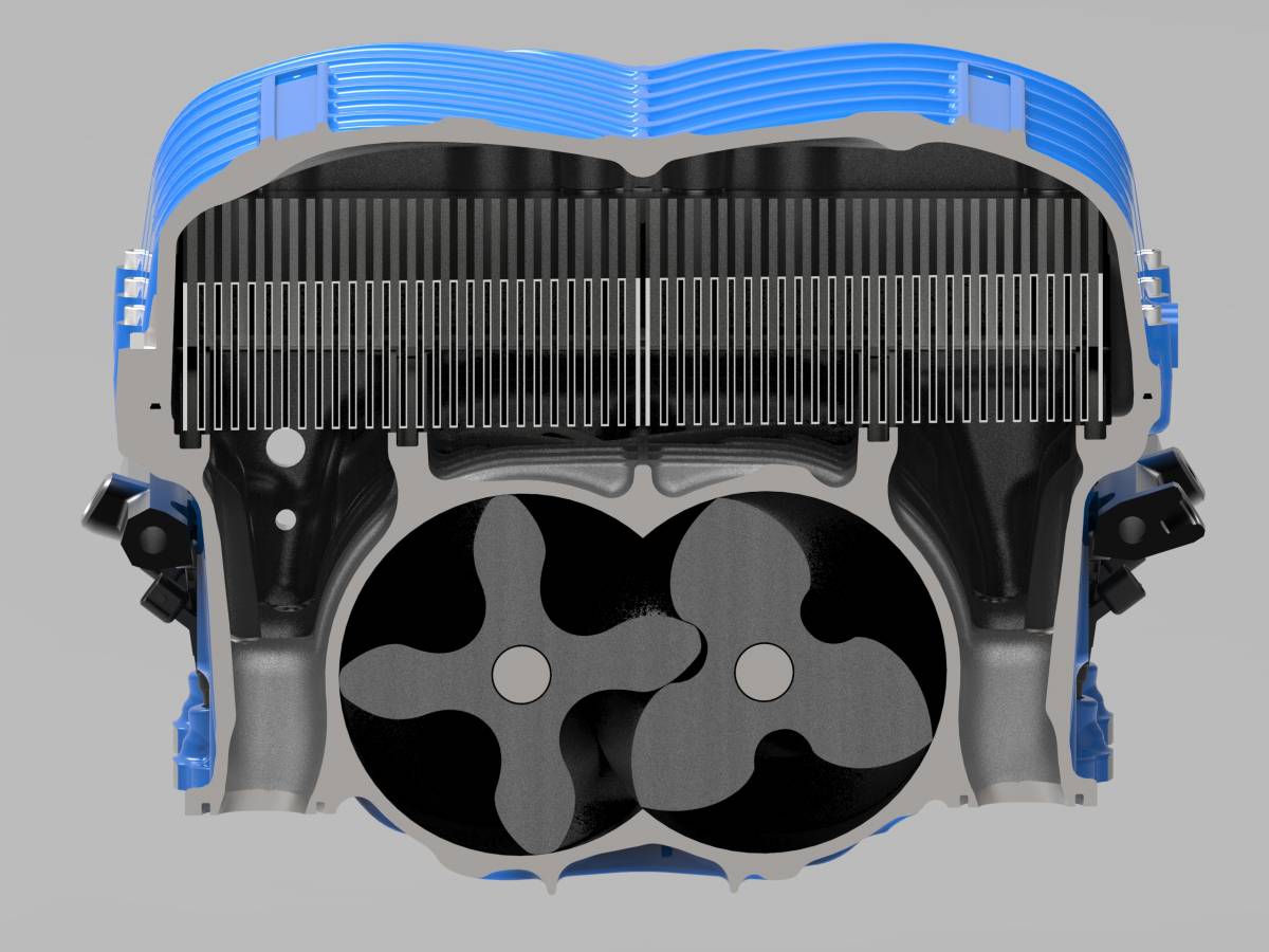 Whipple Raptor R Supercharger - angle
