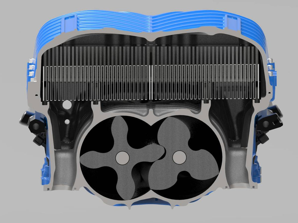 Whipple Raptor R Supercharger - angle