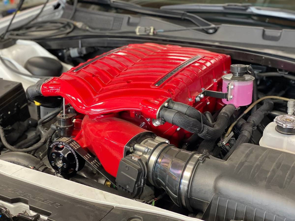 Whipple Challenger/Charger 6.4L Supercharger - components