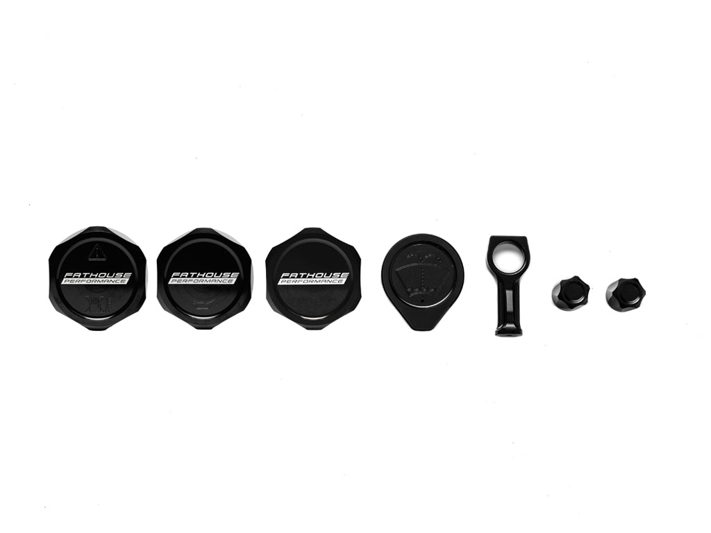 Billet Cap Kit - Mustang GT - Black