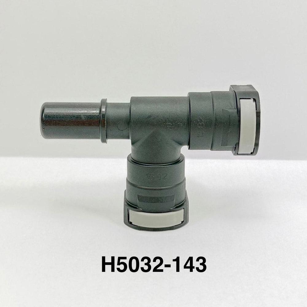 UPR Plug N Play™ PCV 3 Way Tee Fitting Snap Fitting for Oil Catch Can 5/8" (15.82mm)