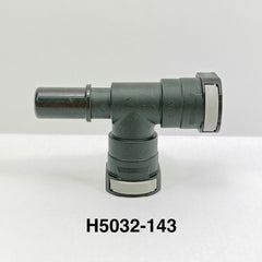 UPR Plug N Play™ PCV 3 Way Tee Fitting Snap Fitting for Oil Catch Can 5/8" (15.82mm)