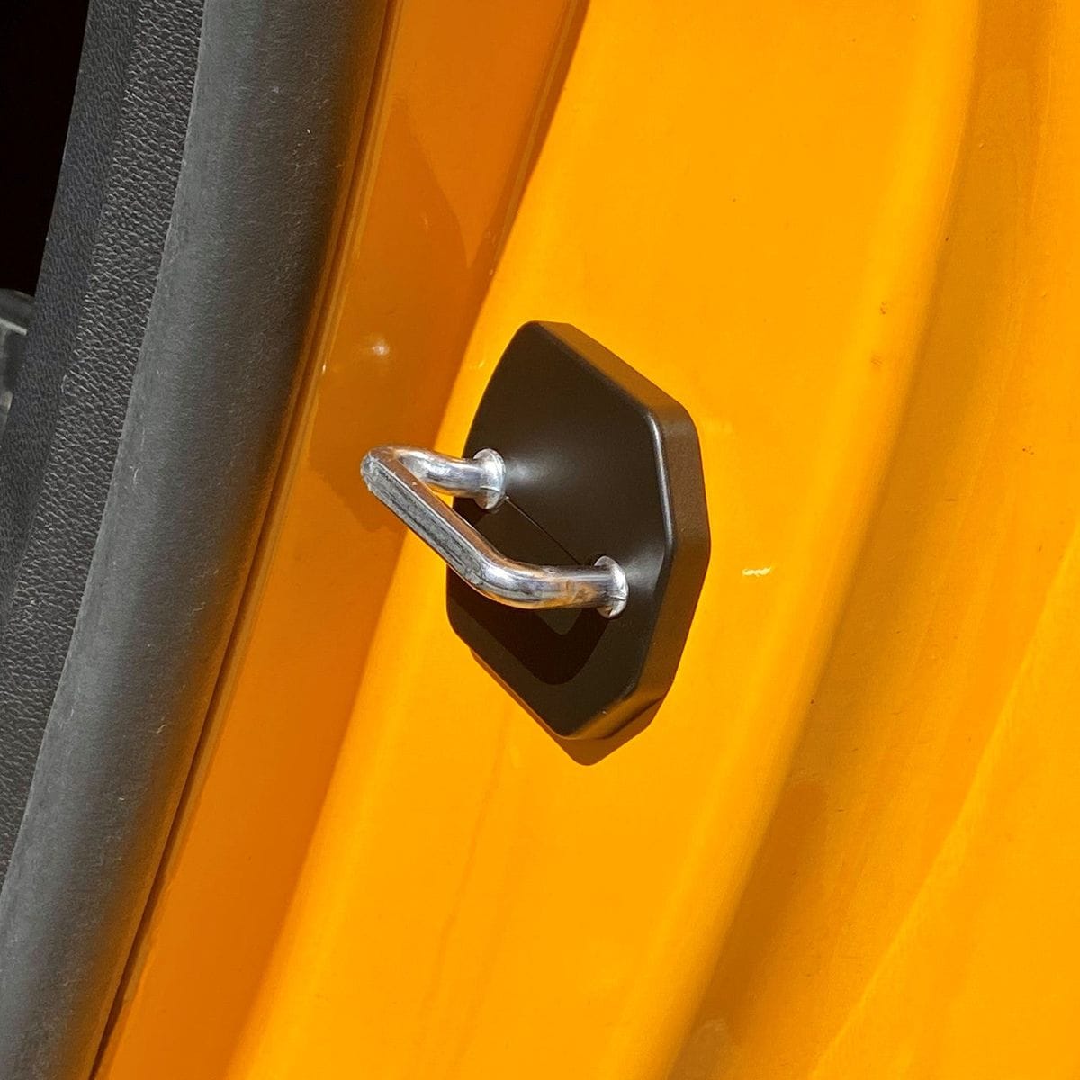 Door Hinge & Striker 4pc Cover Set (fits 15-24 Mustang) UPR