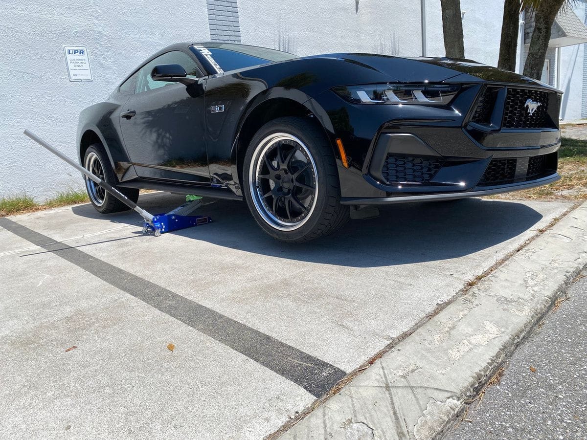 UPR Low-Profile Jacking Rails (fits 2015-2026 Mustang Coupe)