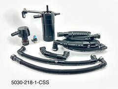 Plug N Play™ Pro Series Dual Valve Oil Catch Can with CSS (fits 14-18 GM Chevrolet GMC Trucks 6.2L) UPR