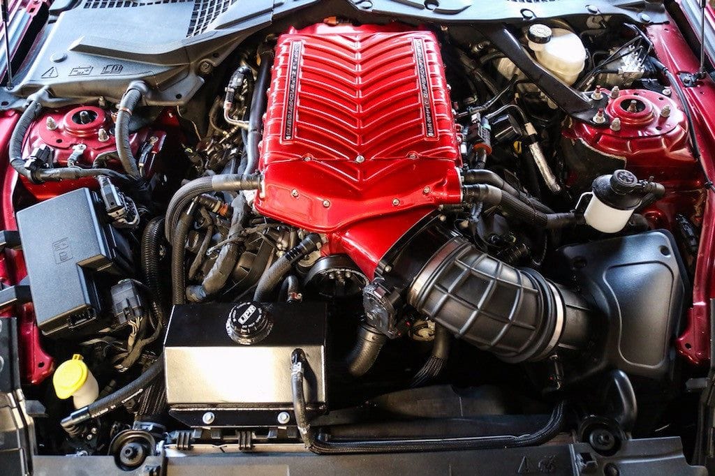 Plug N Play™ Single Valve Oil Catch Can with CSS (fits 18-23 Mustang GT with Whipple Gen 4,5&6, VMP ODIN) UPR