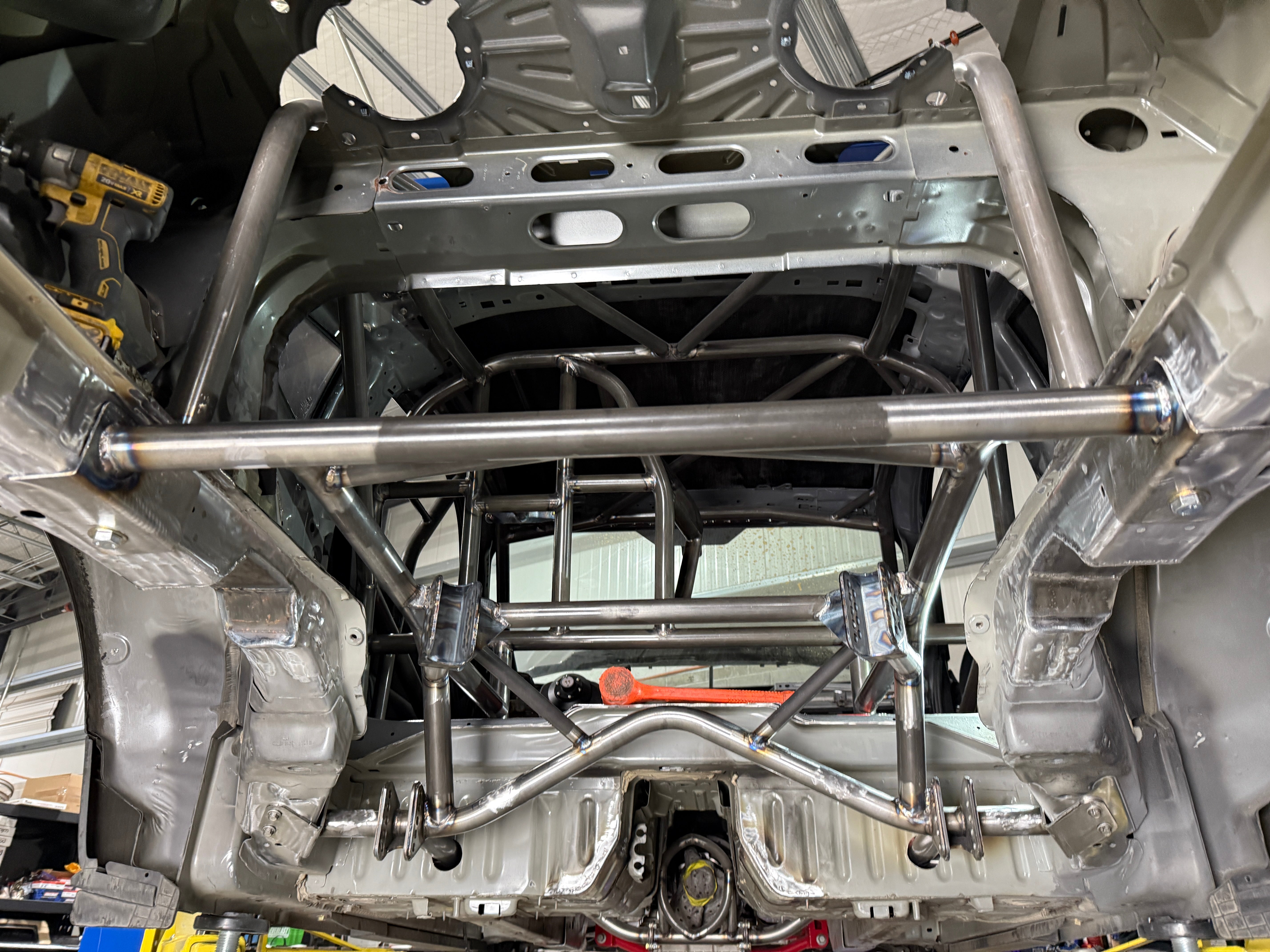 SPE Motorsport S550 S650 Solid Axle Conversion Kit weld detail