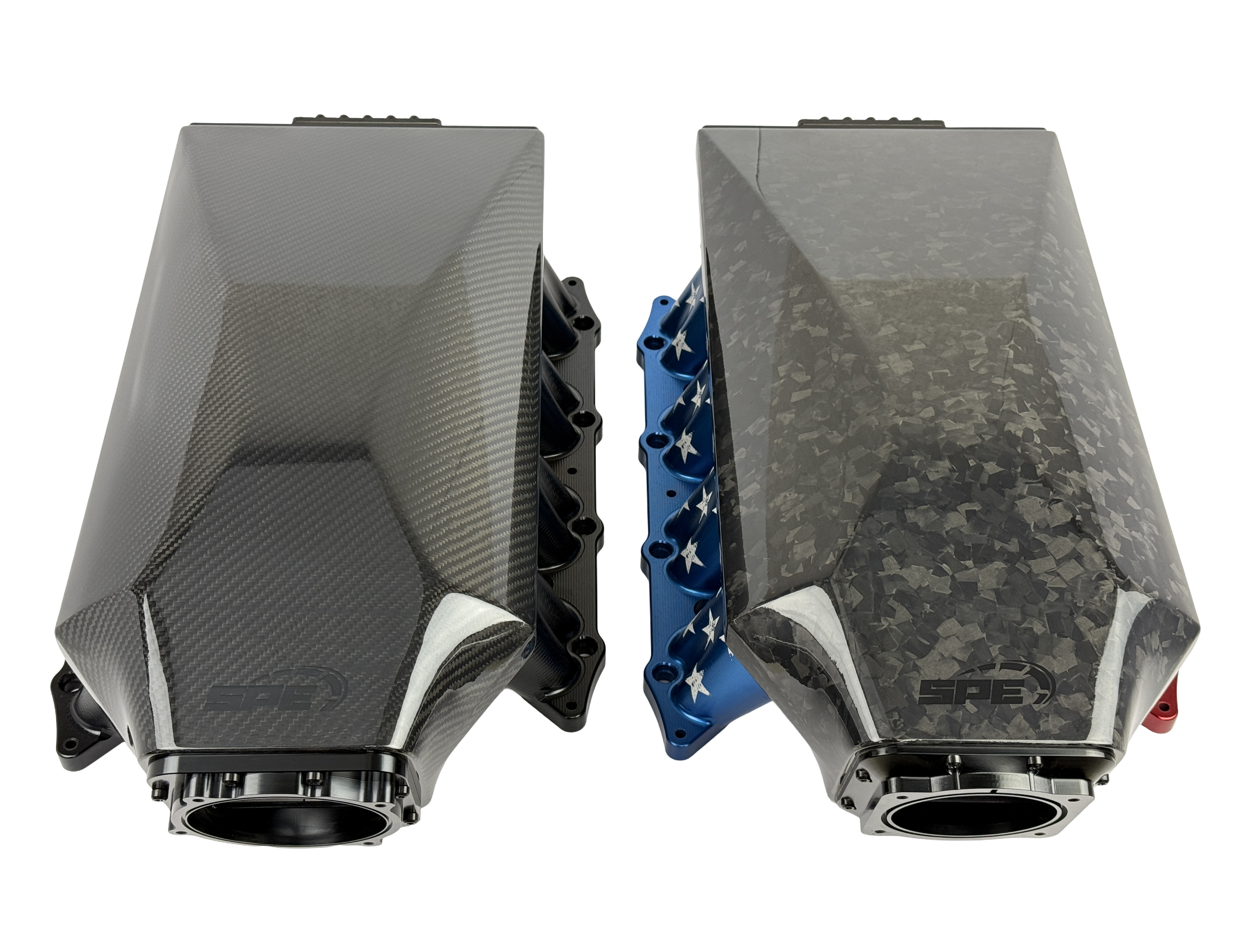 SPE Coyote Carbon Fiber Intake Manifold - installed