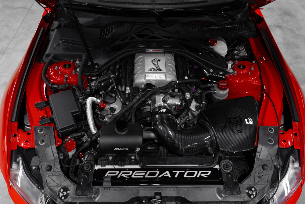 GT500 PREDATOR Radiator Plate installed