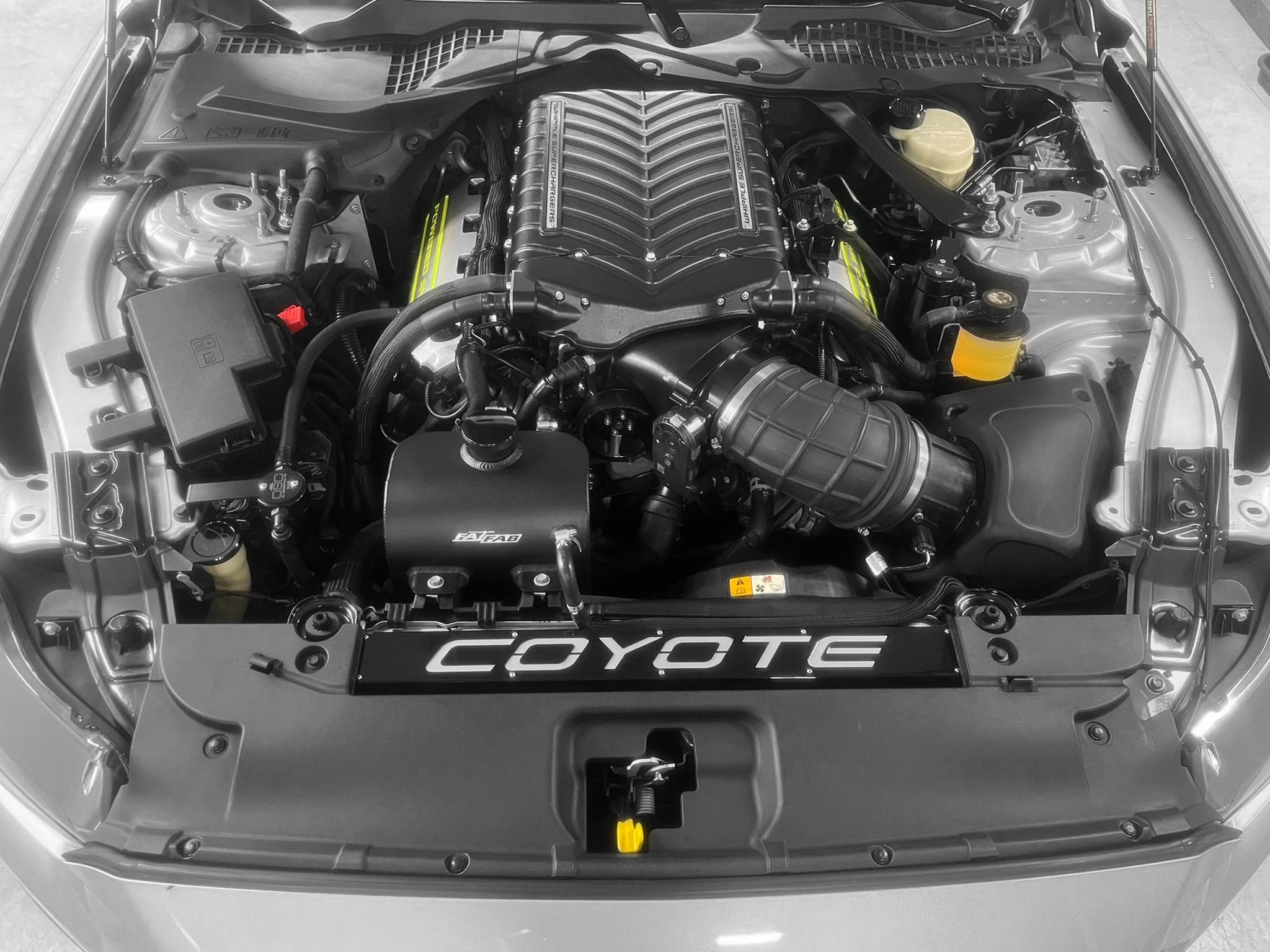 S550 Radiator Plate - COYOTE