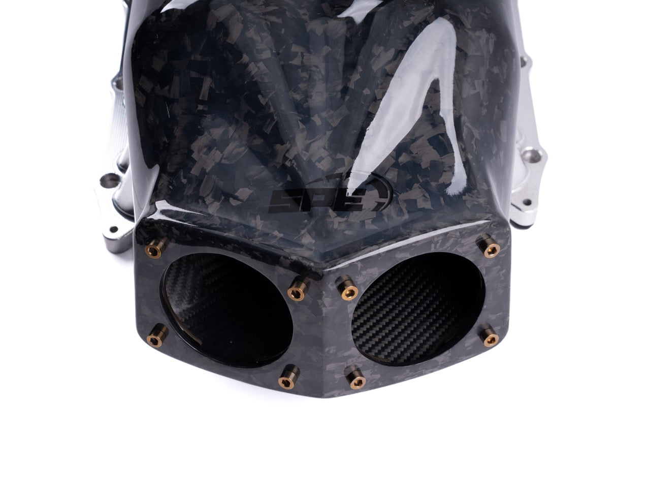 SPE Motorsport Ford Mustang S650 Carbon Fiber Intake Manifold- Fits 2024+ Mustang 5.0L