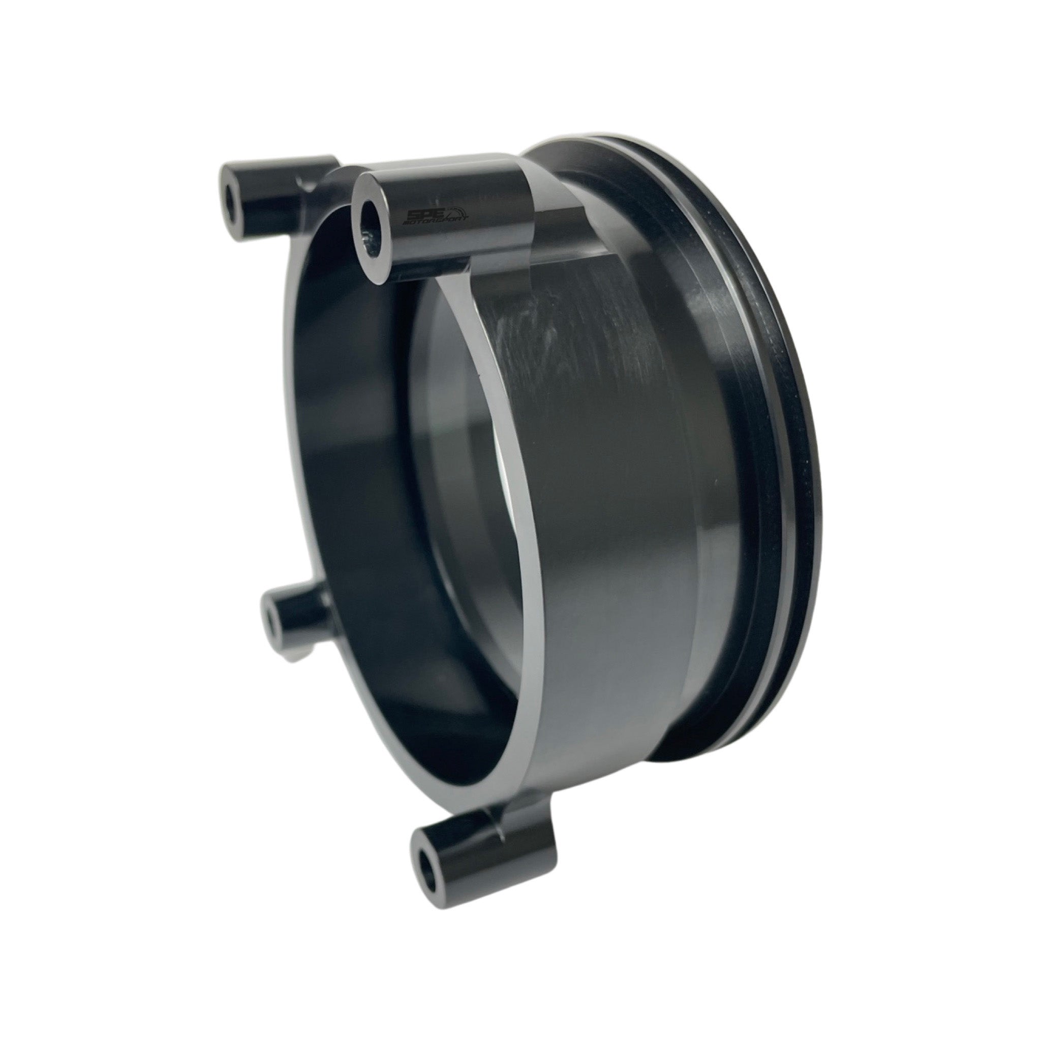 SPE Throttle Body HD Clamp Adapter for GT500 - alternate angle