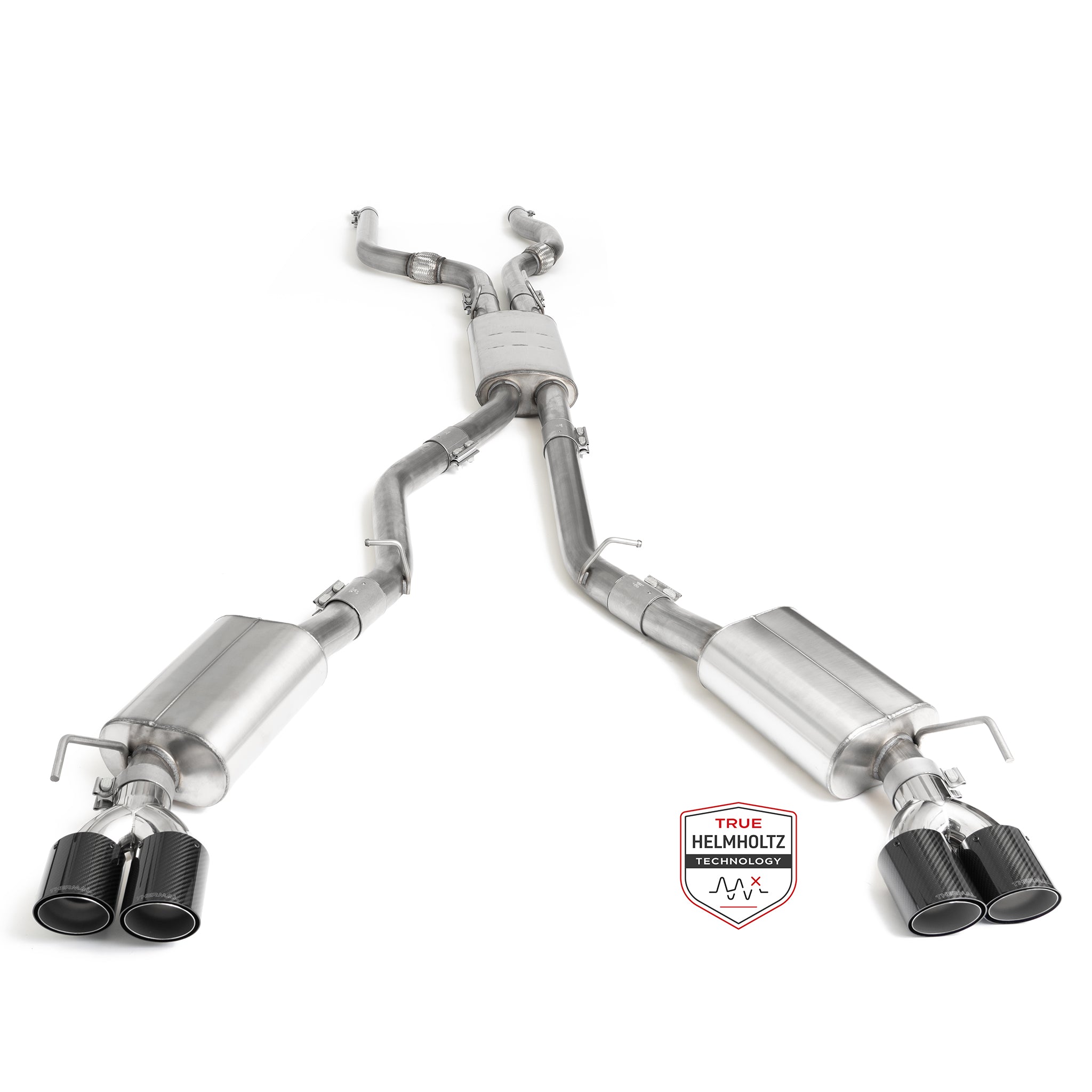 2020-2027 Ford Explorer ST - 3" Catback Exhaust w/ Carbon Fiber Tips - Thermal R&D