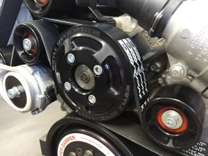 Whipple 10-Rib Race Belt System - installed
