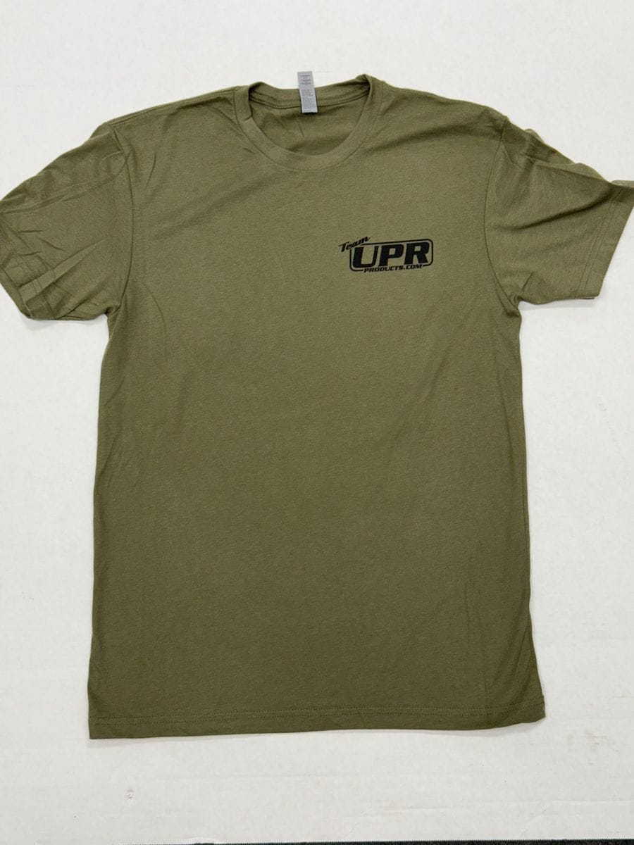 Team UPR American Flag T-Shirt - Military Green