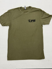 Team UPR American Flag T-Shirt - Military Green