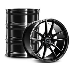 Velgen Gloss Black Lightweight Series VF5 20" 2015-2023 Mustang
