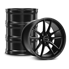 Velgen Satin Black Lightweight Series VF5 20" 2015-2023 Mustang