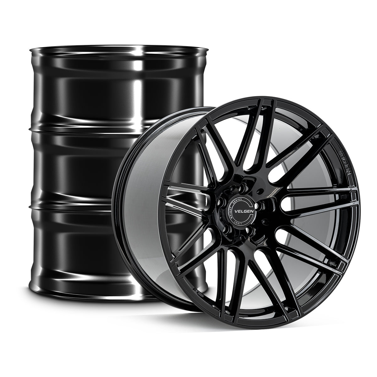 Velgen Gloss Black Lightweight Series VF9 20" 2015-2023 Mustang