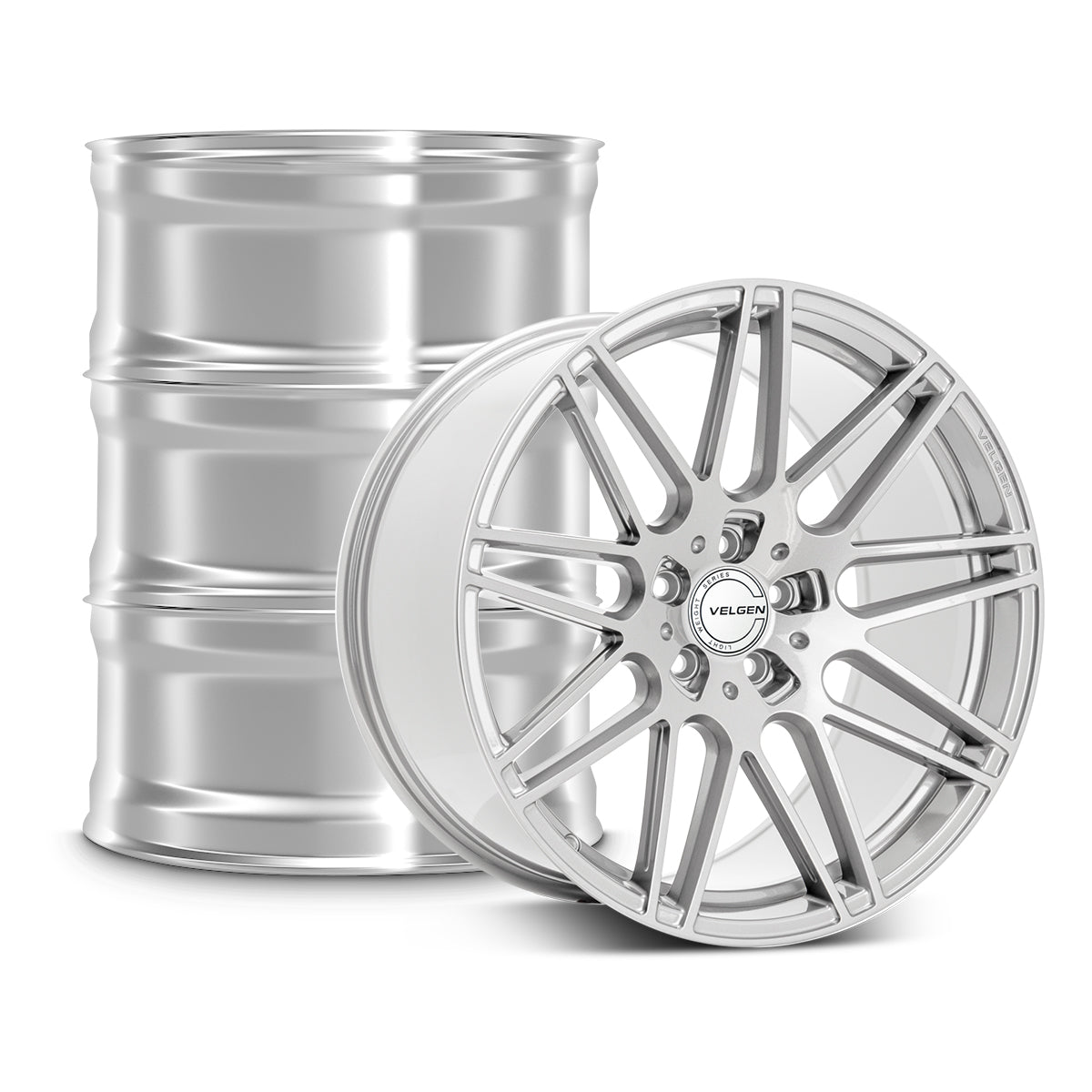 Velgen Gloss Silver Lightweight Series VF9 20" 2015-2023 Mustang