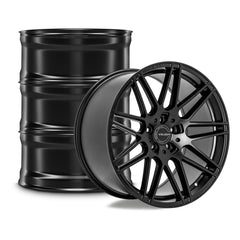 Velgen Satin Black Lightweight Series VF9 20" 2015-2023 Mustang