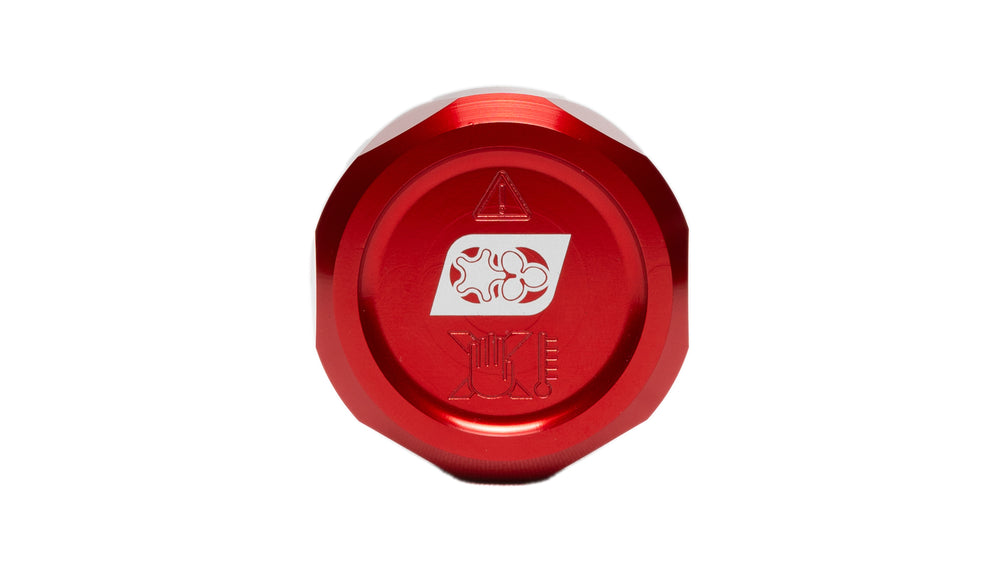 FP Whipple Supercharger Reservoir Cap - Red