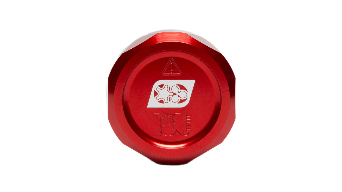 FP Whipple Supercharger Reservoir Cap - Red