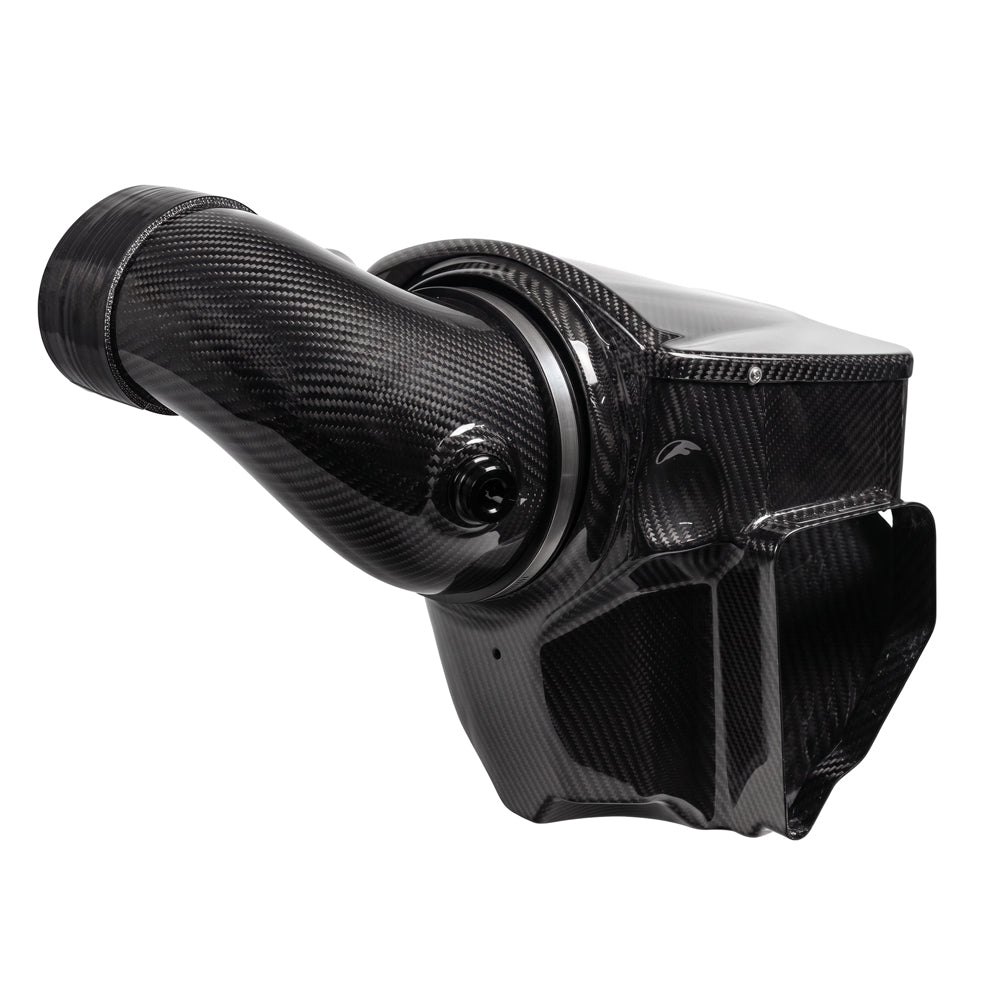 Whipple carbon fiber intake installed