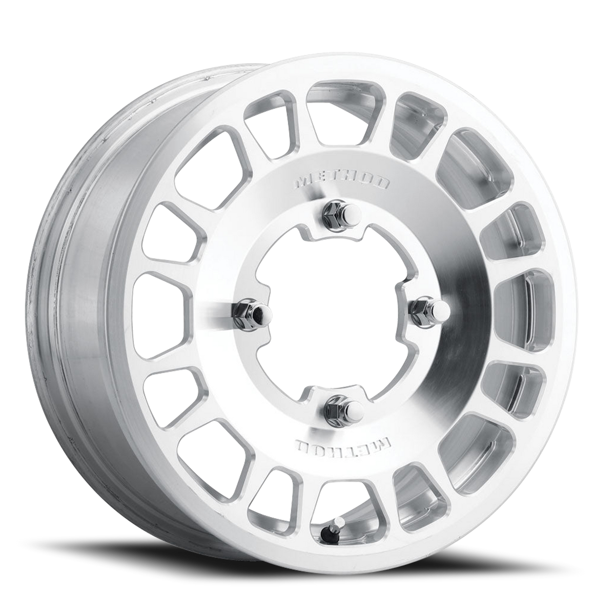 Aluminum Wheels 15x6 MR412 Beadlock UTV Bolt Pattern 5 On 114.3 Offset 51 Lip Size 0 Machined Raw Machined Method