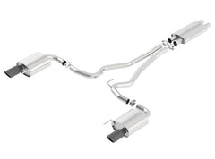 Borla Touring Cat-Back 15 Ford Mustang GT 5.0L V8 MT/AT 2.5in pipe Black 4in tip - additional view