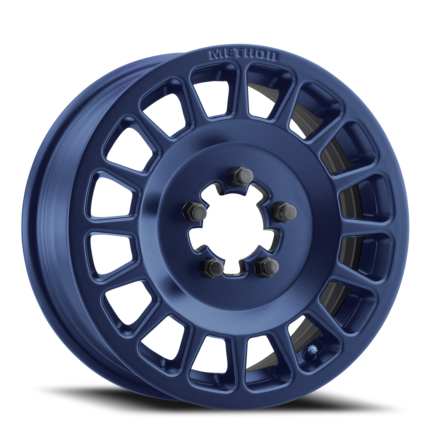 Aluminum Wheels 15x6 MR407 Bead Grip UTV Bolt Pattern 5 On 114.3 Offset 51 Lip Size 0 Bahia Blue BL Method